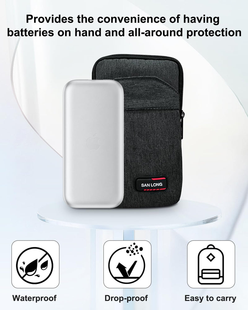 Carrying Bag for Apple Vision Pro-Accessories with high quatility bag,tool,water-poor,all around-protect, Vision pro case only compatible witt Apple vision pro battery - BeesActive Australia