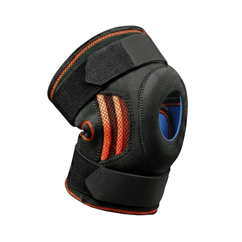 Knee Brace for Knee Pain Relief - Side Stabilizers & Patella Gel Pads, Knee Support for Running, Sports, Arthritis, ACL MCL, Compression knee Support (Medium) Medium
