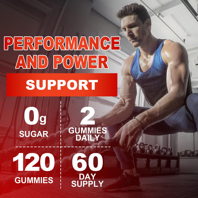 2 Pack HMB and L-Leucine Gummies, HMB and Leucine for Muscle Growth, Muscle Relief, for Men & Women, Vegan, Sugar-Free, Raspberry Flavor, 120 Count 60 Count (Pack of 2)