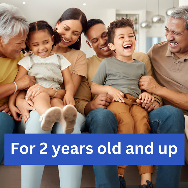 OHC COVID-19 At Home Antigen Self Test for SARS-CoV-2, Omicron & Delta – 15 Minute Results, Nasal Swab, Ages 2+, 2 Tests per Box