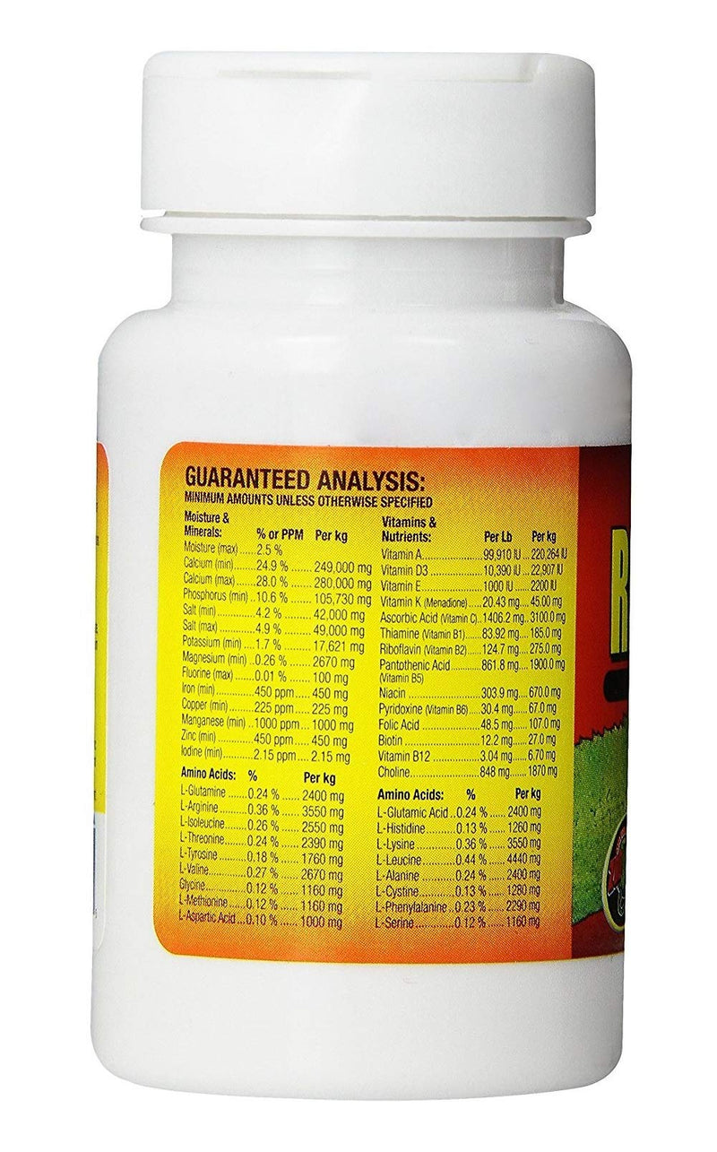 Zoo Med Reptivite 57g dietary supplement with vitamin D3 for reptiles - BeesActive Australia