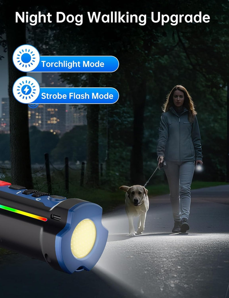 Enhanced Ultrasonic Dog Bark Deterrent Devices, Professional 50ft Range Anti Barking Devices for Dogs, Long Battery Life & Safe Humane Design, Effectively Stops Noise & Bad Behavior