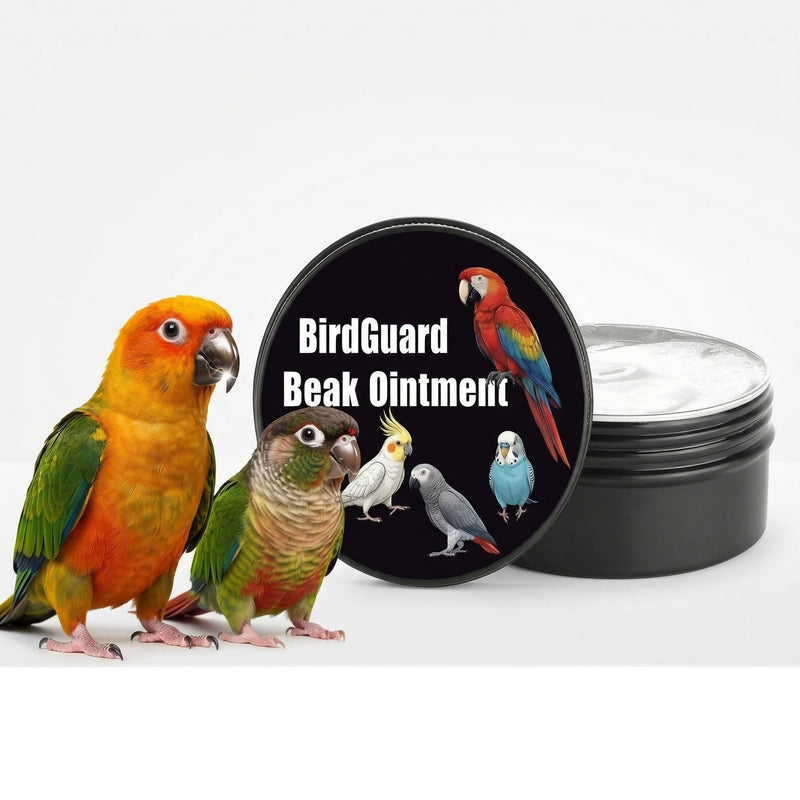 BirdGuard Bird Beak Oil & Conditioner for Birds, Parrot Beak Moisturizer Claw and Feet Ointment for Cockatiel Budgie Conure Dry Skin Care