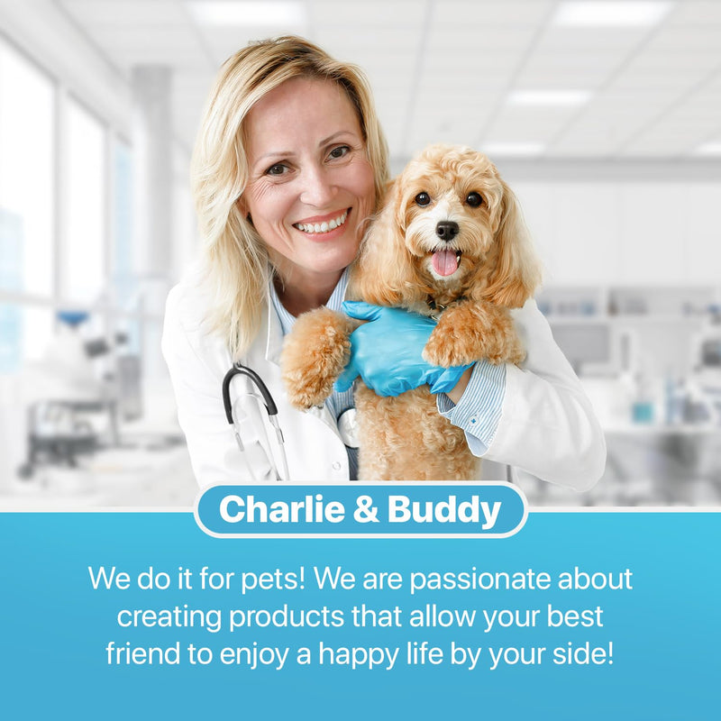 Charlie & Buddy Dog Paw Cleaner for Dogs of Small, Medium, Large Sizes, No-Rinse Foaming Cleanser, Paw Scrubber for Dogs Free of Parabens, Sulfates, Fragrances, Moisturize and Deodorize - BeesActive Australia