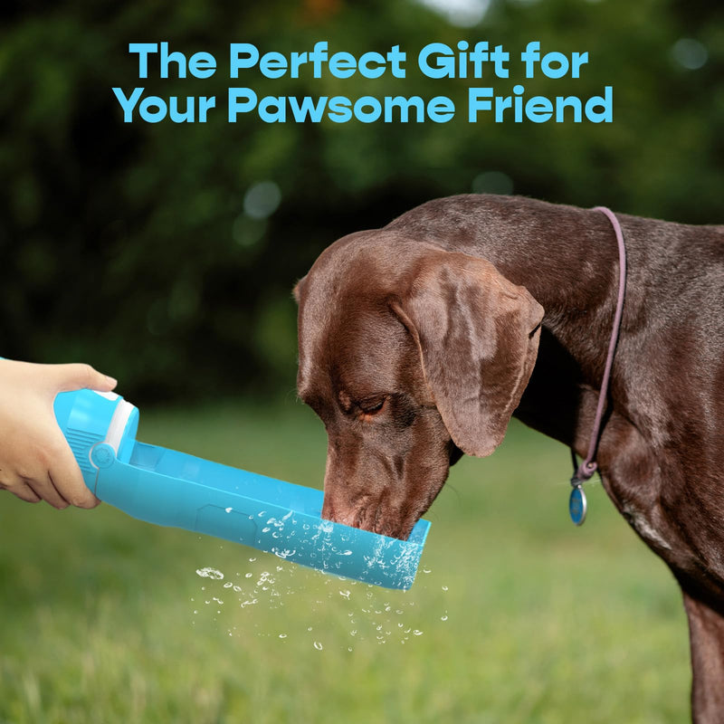 Lesotc Dog Water Bottle, 35OZ Portable Dog Water Bottle Dispenser Dog Travel Water Bottle, Leak Proof Foldable Pet Water Bottle Travel Water Bowl Dog Accessories for Dogs Outdoor Walking and Hiking - BeesActive Australia