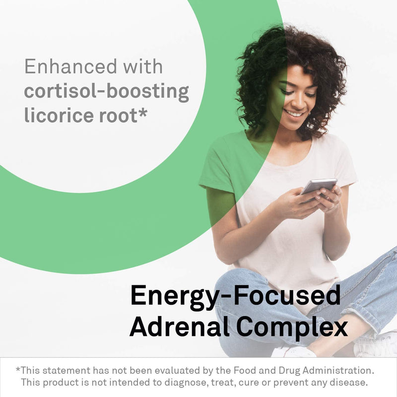 Neuroscience AdreCor with Licorice Root & Cortisol Supplement, 90 ct | Supports Energy, Adrenal Health & Stress Resilience, Calm Aid, Vitamins & Amino Acids