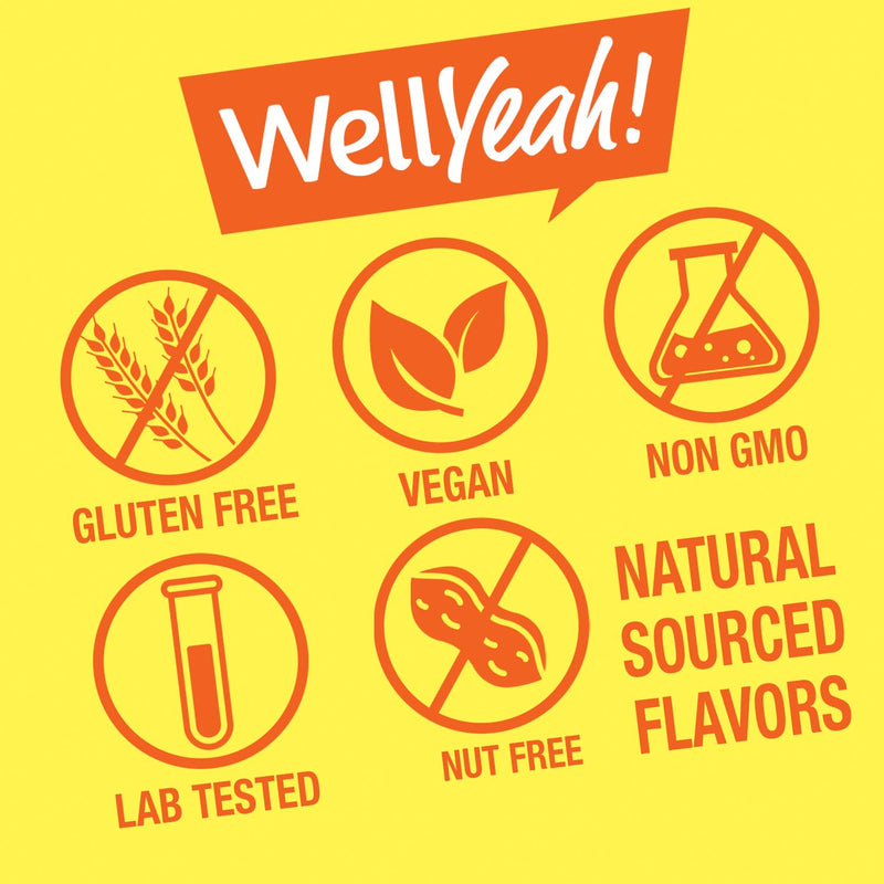 WellYeah Vitamin B12 1000mcg Gummies - for Energy, Mood, Metabolism and Immune System Support - Vegan Friendly and Gluten-Free, GMO Free and Doctor Recommended - 60 Gummies 60 Count (Pack of 1)
