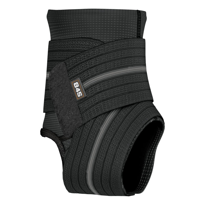 Shock Doctor Ankle Sleeve with Compression Wrap Support Medium Black - BeesActive Australia