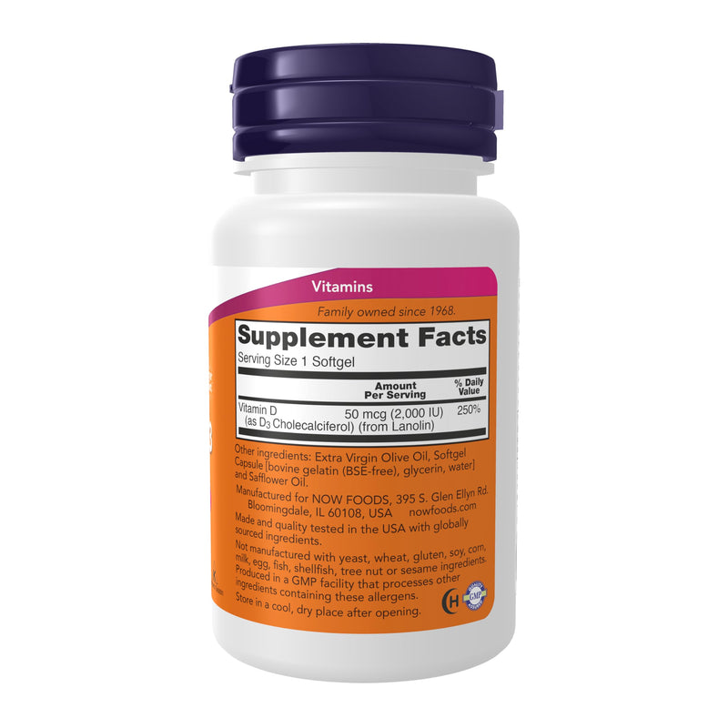 Vit D-3 2000iu 240 SGELS 240 Count (Pack of 1)