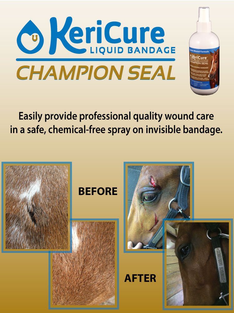Liquid Bandage, 2 Pack Spray on Wound Care for Horses, Livestock, Large Animal First Aid, Woman Owned Small Business - PawsPlanet Australia