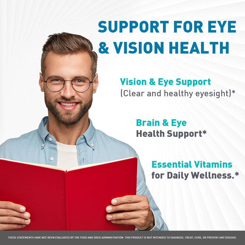 (2 Pack) Retina Clear Pro Capsules - Official Retina Clear Pro Advanced Eye Health Support Pills, Natural RetinaClear Supplement Vitamins Overall Wellness & Support Reviews, 120 Capsules for 2 Months