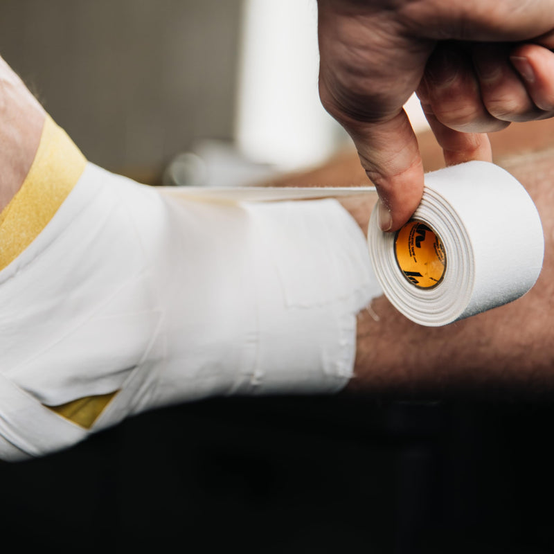 Howies Athletic Tape - 1.5" x 15yd White Athletic Tape, Pro Grade Strength - Sports Tape for Athletes and Medical Trainers, Fingers, Ankles, Wrist, Boxing, Football, Gymnastics (4) 4 - BeesActive Australia