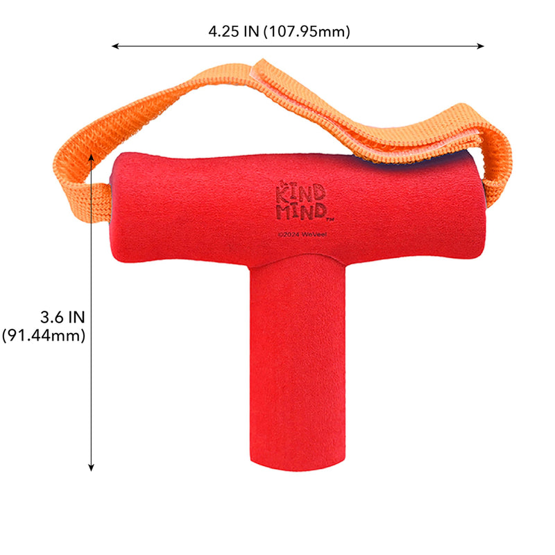 T-Shaped Grip Tools - The Kind Mind Company‚Ñ¢ Adaptive Art, Accessibility Aid for Kids & Adults, Mobility Aid for Painting, Drawing, Gripping - Small, 2-Pack