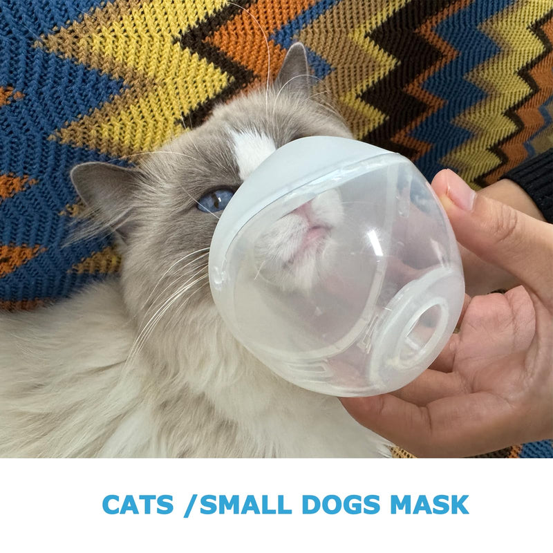 Cat Nebulizer and Inhaler mask for Cats,Puppies,Small Dogs S - BeesActive Australia