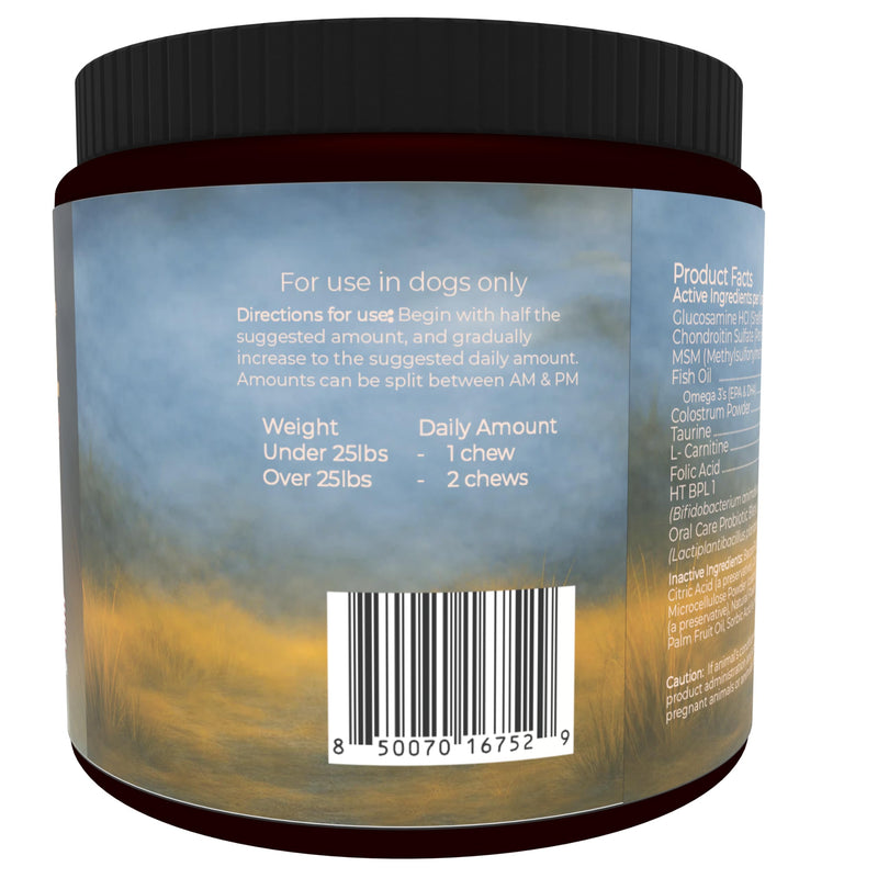 Lhasa Apso Multivitamins, 90 Count, Made in the USA with Real Bacon.