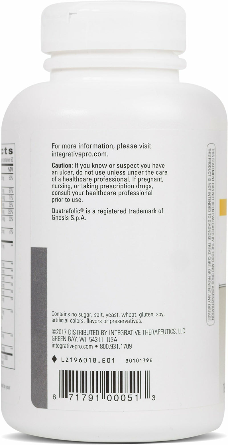 Integrative Therapeutics NutriVitamin Enzyme Complex - Multivitamin Supplement for Antioxidant Support* - Digestive Enzymes with Essential Nutrients - Dairy-Free - 180 Capsules (60 Servings) Unflavored 180 Count (Pack of 1)