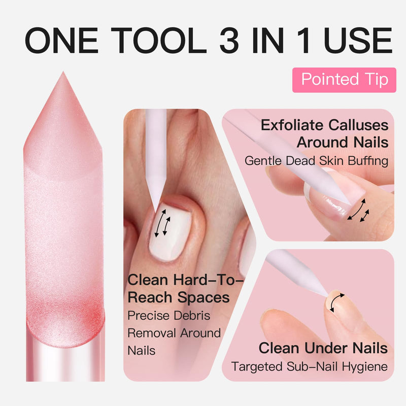 Curvlife 10g Semi Solid Nail Glue Gel and 20ml Pinpoint Nail Glue Remover Kit for Press On Nails, Cuticle Pusher with Czech Glass File & for Flawless Application & Removal - BeesActive Australia