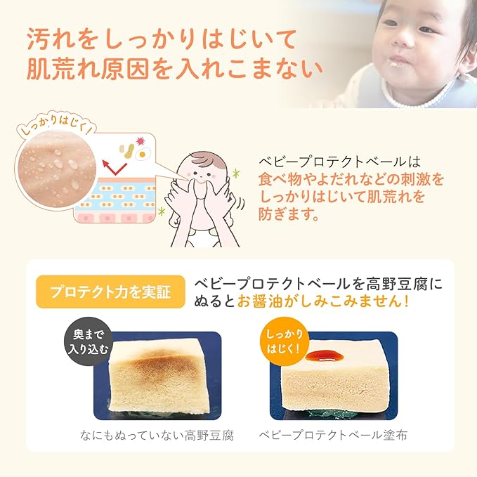 Mama & Kids Baby Protection Veil, 0.6 oz (18 g), Hypoallergenic Skin Care, Prevents Irritation of Mouth, Newborns, No Fragrances - BeesActive Australia