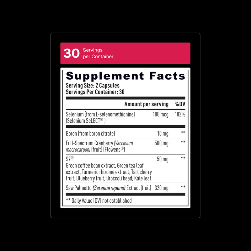Weider Prime Prostate Health for Men, Saw Palmetto, Dual Action with N.O. Boost, Promotes Flow and Normal Frequency, 60 Veggie Capsules - BeesActive Australia