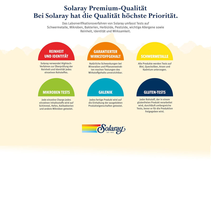 SOLARAY Quercetin Bromelain & Vitamin C, Immune System, Sinus, Respiratory & Antioxidant Activity Support, Vegan, 500mg of Quercetin & 1,235mg of Vit C, 60 Count (60 CT, 20 Serv) 60 Count (Pack of 1)