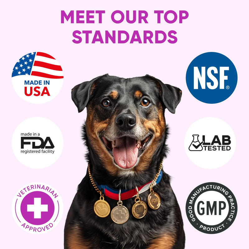 Dog Allergy Relief Chews for Itchy Skin - Seasonal and Food Allergy Chews for Shedding, Licking Paws, Hot Spot, Ears - USA Product - Omega 3 Fish Oil Skin & Coat Supplement - Anti Itch Immune Treats Allergy Support Chews