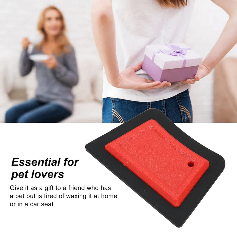 SALALIS Pet Epilator Hair Remover for Cats Dogs Trapezoid Brush Ergonomic Silica Gel Durable Reusable for Couch Car Interior Carpet Cushion Furniture Home Fabric - BeesActive Australia