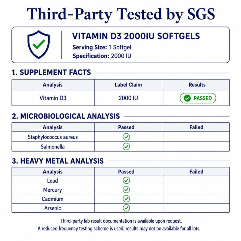 Vitamin D3 2000 IU (50 mcg) Supplement With Olive Oil, 180 Softgels | Supports Bone & Immune Health and Calcium Absorption | 180-Day Supply | Non-GMO, Gluten-Free & Soy-Free | 1 Daily 180 Count (Pack of 1)