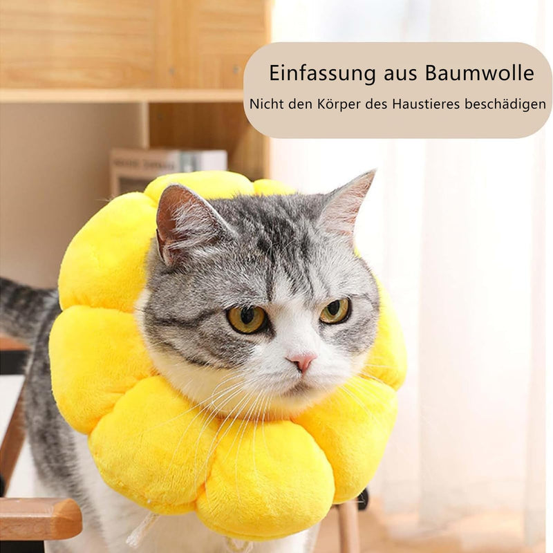 Cat neck brace, neck braces for dogs, adjustable and soft, cat neck brace, recovery collar collar cone for cats, small dogs, after surgery and injuries - BeesActive Australia