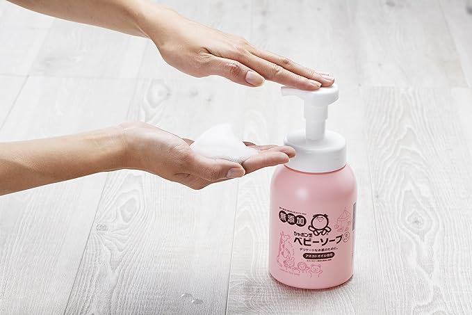 Shabondama Baby Soap Foam Bottle, 15.2 fl oz (450 ml) - BeesActive Australia
