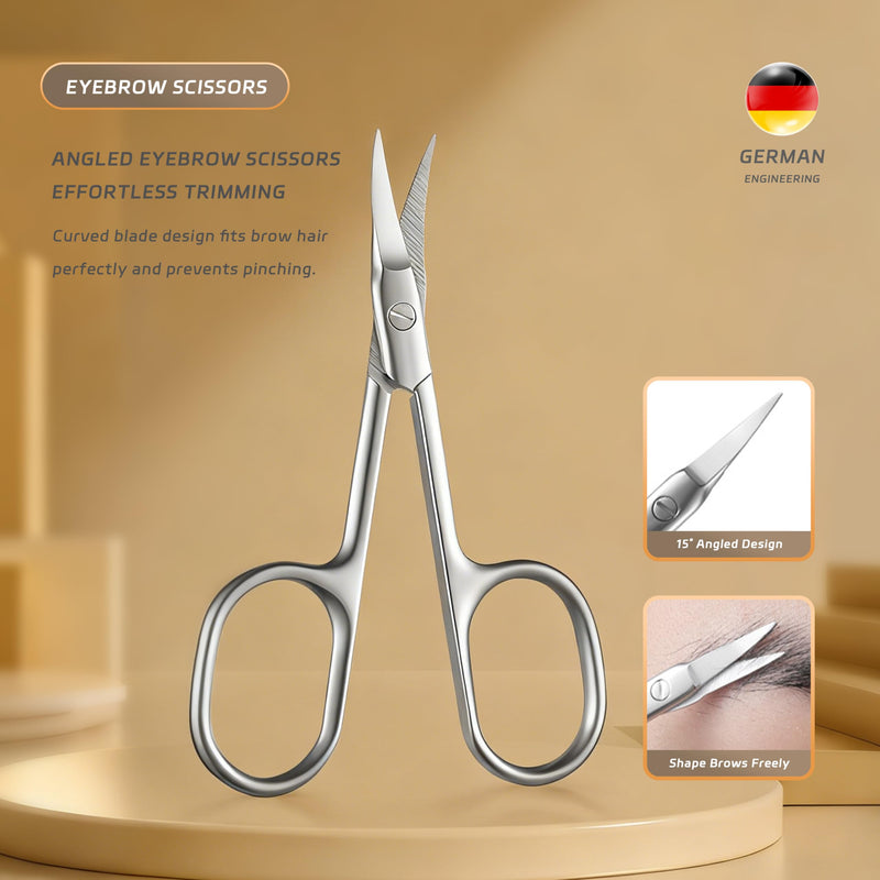 9PCS Manicure Set – Professional 9-in-1 Manicure Pedicure Kit, Premium Stainless Steel Nail Clippers and Grooming Tools with Portable Textured Travel Case, Luxury Gift Set for Woman& Man. 9PCS - BeesActive Australia