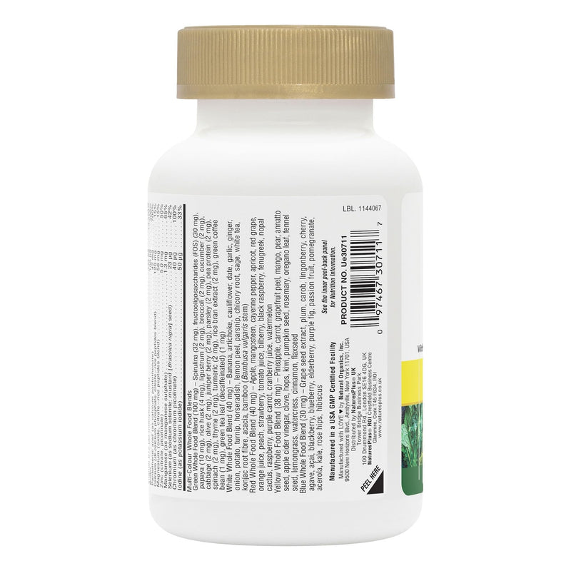 NaturesPlus Source of Life GOLD Multivitamin - 180 Mini-Tabs - With Vitamins D3, B12 & K2 - Blood, Bone & Immune Support - Vegetarian & Gluten Free - 30 Servings 180 Count (Pack of 1)