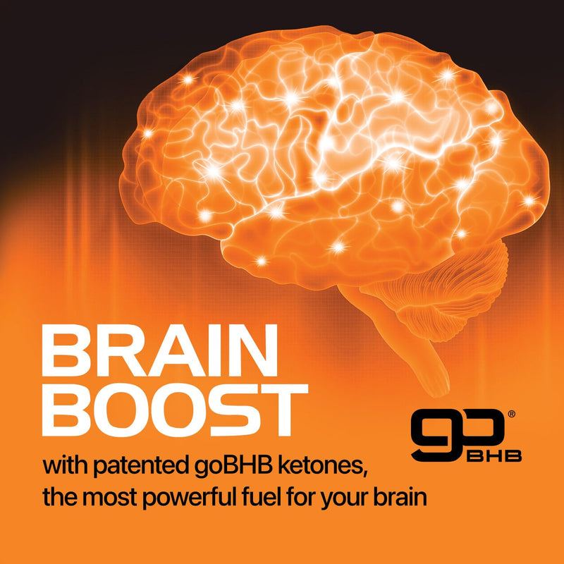Brain Booster Supplement for Focus - Clinically Validated Nootropics Brain Support Supplement with Bacopa Monnieri Extract & Patented goBHB for Cognitive Support - 3rd Party Tested (30 Servings) Boost - BeesActive Australia