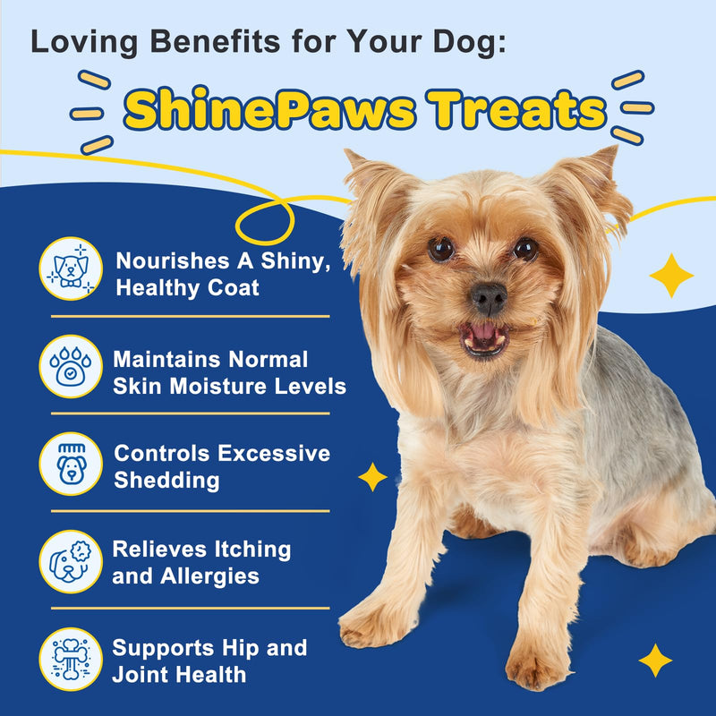 Omega 3 for Dogs, Salmon Fish Oil for Dogs Skin and Coat Chew with Omega 3 6 9 (EPA+DHA), ZINC, BIOTIN and Vitamin E & C for Dog Hot Spot Treatment, Itchy Skin Relief, 120ct Chicken Flavored 120 Chews