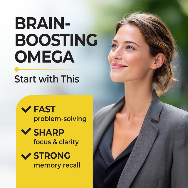 LABO Nutrition OmaxPure DHA Omega 3 rTG IFOS Fish Oil - Brain & Eye Support | 120 mini softgels, IFOS certified rTG omega 3, rich in DHA & EPA, prenatal brain & eye support, 120 60 days' supply