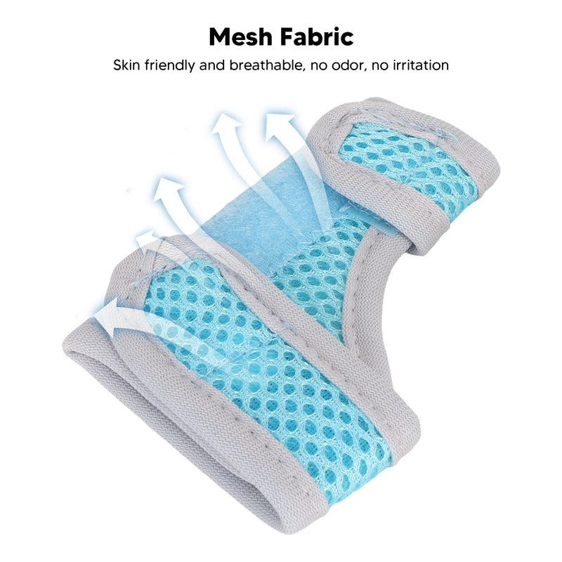 Semme Left Hand Thumb Splint for Kids, Thumb Wrist Stabilizer, Thumb Brace Corrector, with Finger Sleeve, Joint Correction Support Brace, (s) - BeesActive Australia