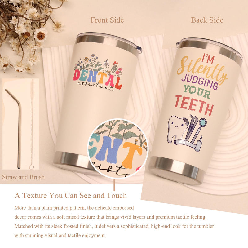 Dental Assistant Gifts for Women, Dental Assistant Appreciation Gifts for Dentist Hygienist with 20oz Tumbler
