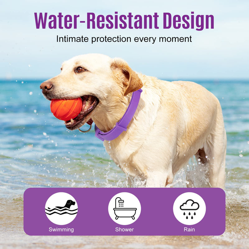 Calming Collar for Dogs, Dog Anxiety Relief, Adjustable Dog Calming Collar, Sustained Release Pheromone, Suitable for All Dogs, 4Pcs 4 Count (Pack of 1)