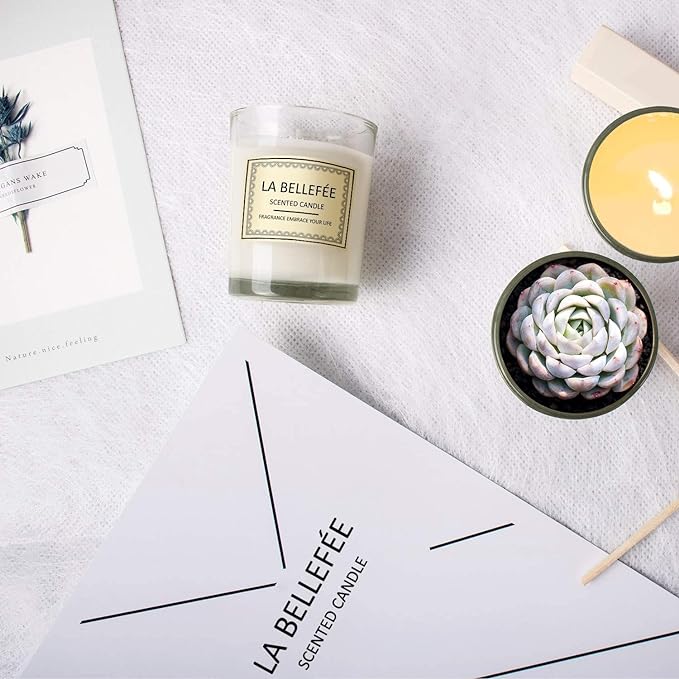 SCENTORINI Aroma Candles, Fruit Scented Candles, Thin Scented Bath Candles, Gift Set, Fashionable, Popular, Fruit Scented Candles with Lids, Candles, Cup Candles, Plant Wax Candles, Birthday Gifts, - BeesActive Australia