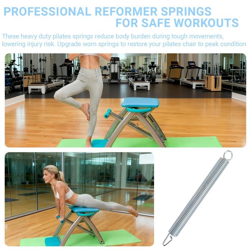 Pilates Pro Chair Replacement Springs Compatible with Pilates Pro Chairs,Adjustable Pilates Pro Chair Resistance for Core Strength & Toning - 1Pack