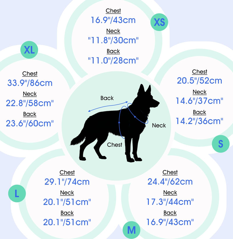 MIGOHI Dog Anxiety Relief Vest, Breathable Calming Shirt for Dogs, Soft Adjustable Pressure Wrap for Thunderstorm, Fireworks, Separation - Anxiety Coat Jacket for Small Dogs Stop Shaking, Black XS X-Small (Chest: 16.9"/43cm)