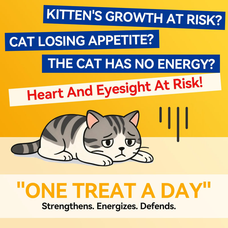 Pure Taurine for Cats Taurine Powder Supplement for Kitty Supports Vitality and Immune Health 200 Grams