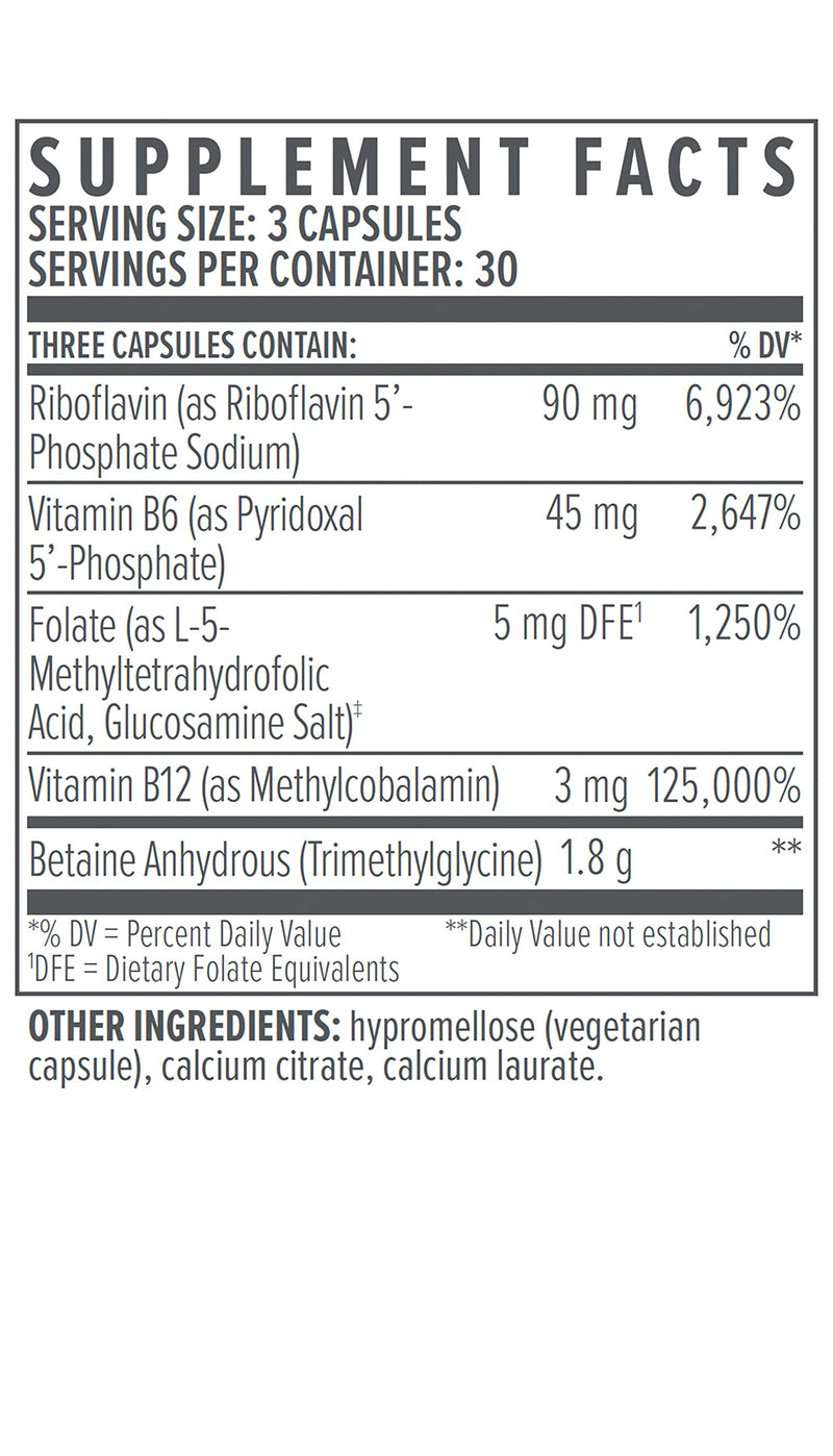 Biote Nutraceuticals - Methyl Factors+ - Circulation + Mood (90 Capsules) 90 Count (Pack of 1)