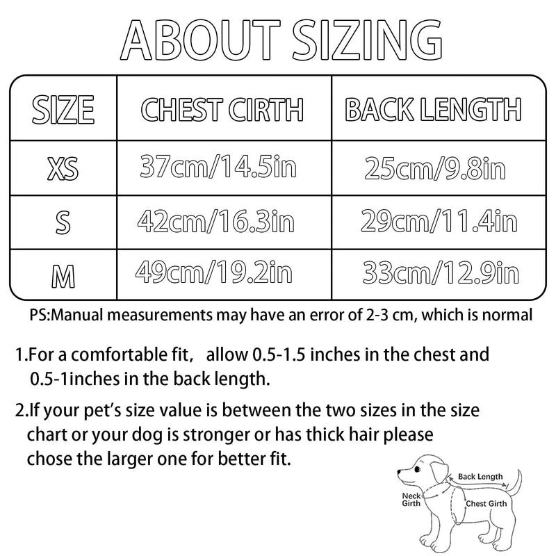 Shengxi Dog Bodysuit After Surgery One-Piece for Dog Recovery Anti Licking Dog Onesies Cone E-Collar Alternative Dog Bodysuit Wound Protection Recovery Suit for Dogs Cats After Surgery (Pink, S) Pink - BeesActive Australia