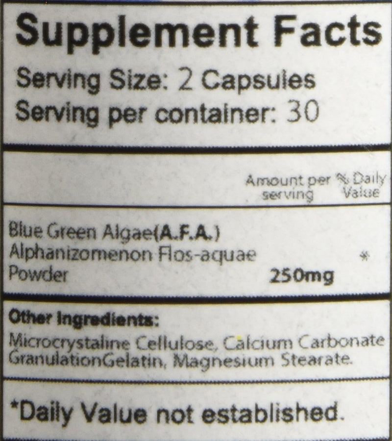 Bioxtron Natural Stem Cell Supplement Chewable Tablets - Spirulina, Chlorella, AFA - Supports Energy, Joint, Muscle, Immune Health - Stem Cell Regenerator - 60 Tablets (30 Servings) 60 Count (Pack of 1)
