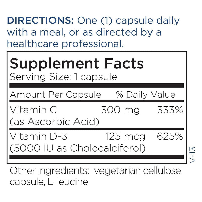 Metabolic Maintenance Vitamin D3 5000 IU, 90 Capsules | Delivers 125 mcg Vitamin D3 for Bone Strength, Immune Balance and Mood Wellness, Bioavailable Formula 90 Count (Pack of 1)