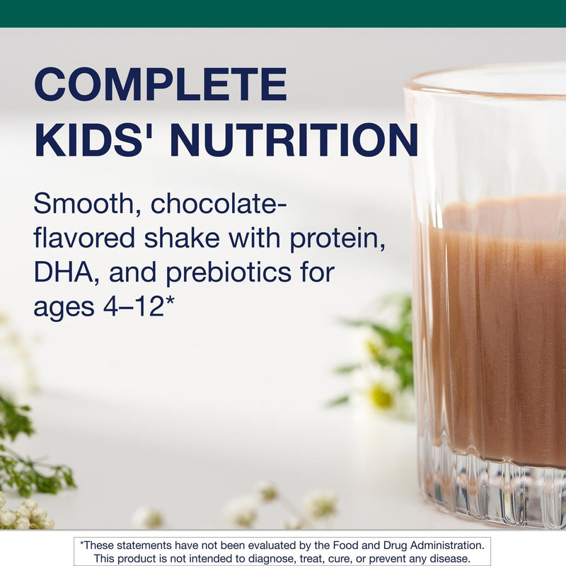 Metagenics MetaKids Nutrition Powder - Kids Multivitamin Powder with Prebiotics, DHA, Protein & Amino Acids* - Complete Protein - Non‑GMO, Gluten‑Free Chocolate 14.32 Ounce (Pack of 1)