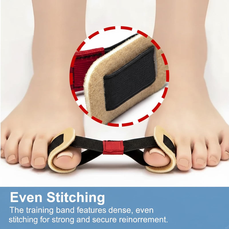 3 Pack Toe Stretcher Band - Bunion Corrector for Women Big Toe, Hallux Valgus Correction, Foot Resistance Band for Bunion Relief 3 - BeesActive Australia