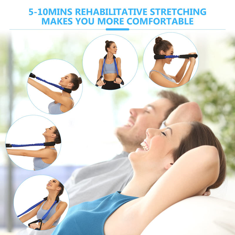 Neck Stretcher Exerciser, Cervical Traction Device for Neck Pain Relief and Cervical Spine Alignment. Portable Neck Traction Exerciser for Home/Office, Neck and Shoulder Relaxer. (20-25 Pounds) 20-25 Pounds - BeesActive Australia