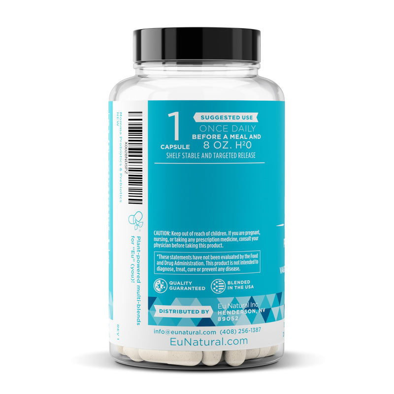 Eu Natural Prenatal Probiotics for Women, 14 Billion CFU, 30 Vegan Capsules | Supports digestive health during pregnancy, postpartum & nursing with 18 probiotic strains & prebiotics