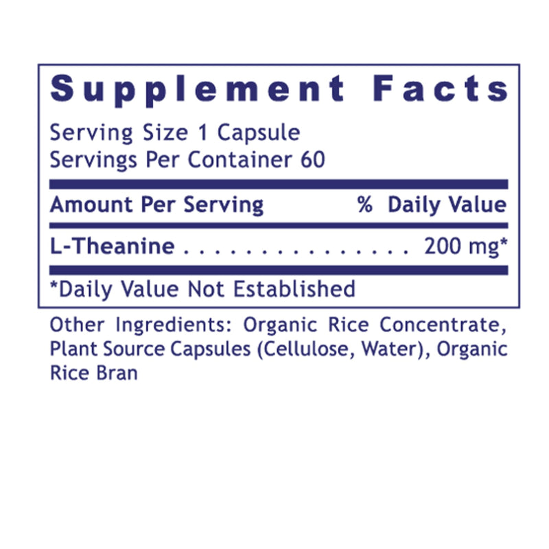 Premier Research Labs L-Theanine Double Strength - Pure L Theanine Supplement 200mg, Focus & Energy Support for Men & Women, Amino Acid for Relaxation, Support for Adults & Kids - 60 Vegan Capsules